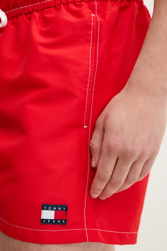 Tommy Hilfiger plavecké šortky pánske červená UM0UM03852