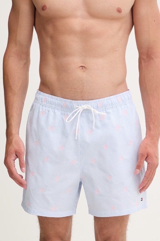 Tommy Hilfiger Plavecké šortky pánske SUMMER UM0UM03746 modrá SS26