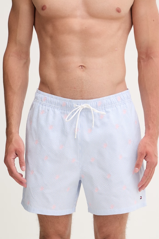 Tommy Hilfiger Plavecké šortky pánske SUMMER UM0UM03746 modrá SS26