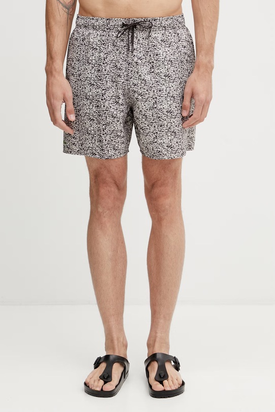 Lacoste szorty kąpielowe męskie beżowy MH1842