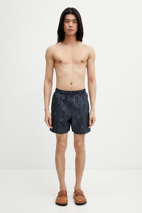 Lacoste szorty kąpielowe męskie MH1849 niebieski