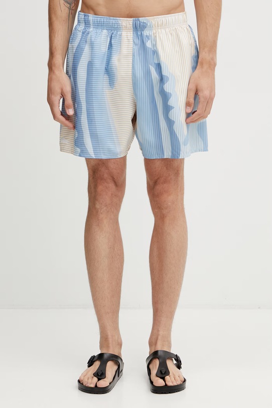 Lacoste szorty kąpielowe męskie niebieski MH1902