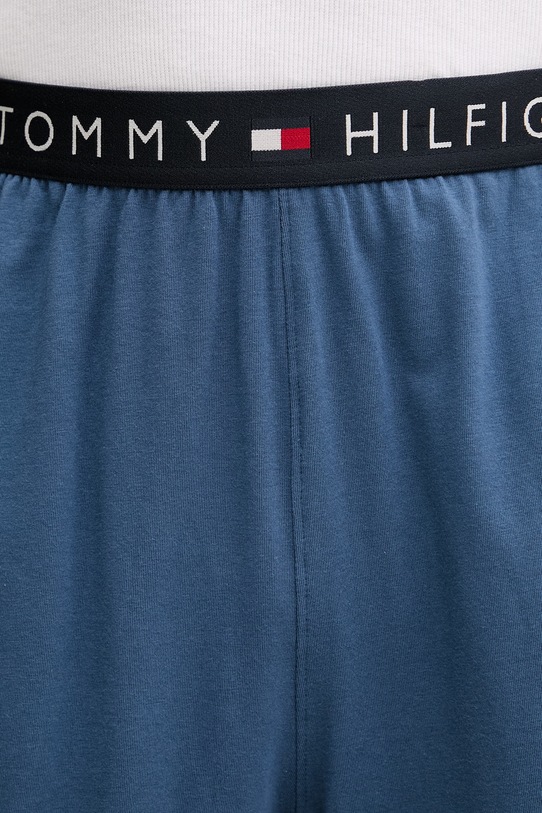 Tommy Hilfiger pantaloni scurți de pijama pentru bărbați, din bumbac cu elastan albastru UM0UM03817