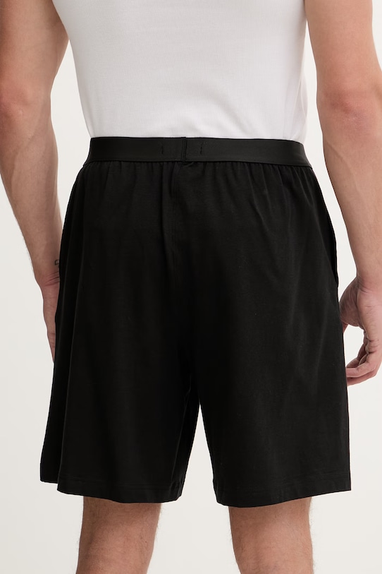Oblečení Tommy Hilfiger pyžamové šortky pánské bavlněné s elastanem UM0UM03817 černá