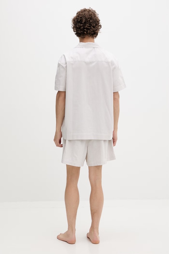 Tommy Hilfiger pyžamo pánske bavlnené béžová UM0UM03818