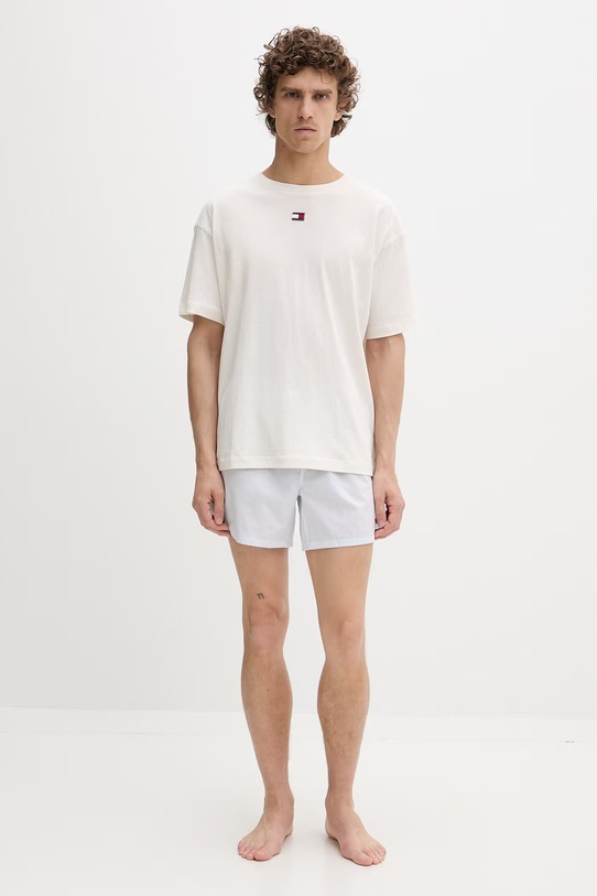 Tommy Hilfiger dvojdielne pyžamo pánske bavlnené béžová UM0UM03832