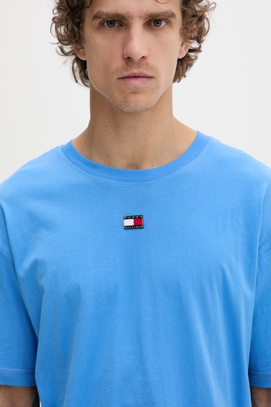 Tommy Hilfiger dvojdielne pyžamo pánske bavlnené UM0UM03832 modrá