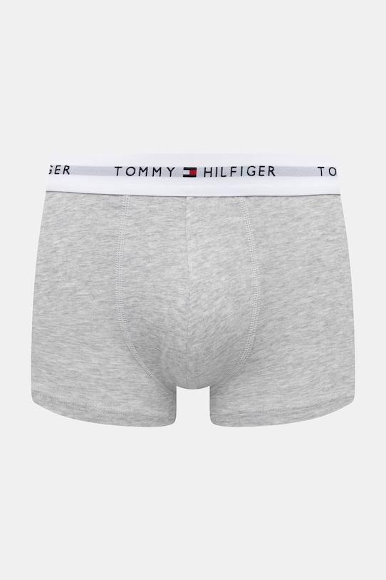 Odzież Tommy Hilfiger bokserki męskie bawełniane z elastanem 3-pack UM0UM03752 szary