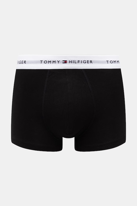 Tommy Hilfiger bokserki męskie bawełniane z elastanem 3-pack UM0UM03752 czarny SS26