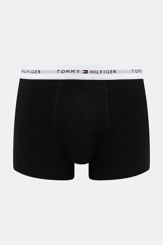 Odzież Tommy Hilfiger bokserki męskie bawełniane z elastanem 3-pack UM0UM03753 czarny