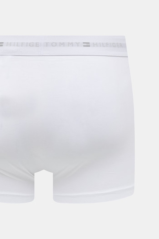 Oblečenie Tommy Hilfiger priliehavé boxerky pánske bavlnené s elastanom 3-pak UM0UM03768 biela