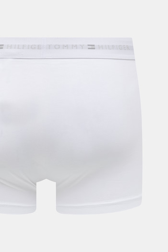 Oblečenie Tommy Hilfiger priliehavé boxerky pánske bavlnené s elastanom 3-pak UM0UM03768 biela