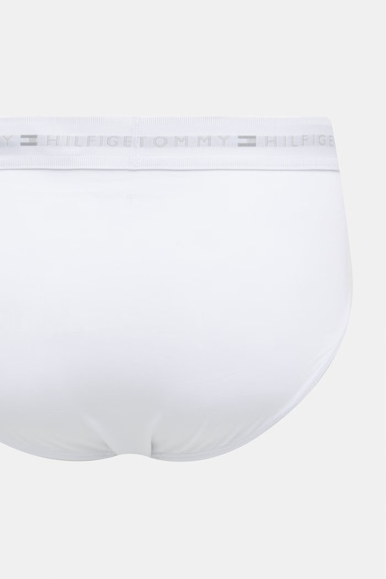 Oblečenie Tommy Hilfiger slipy pánske bavlnené s elastanom 3-pak UM0UM03769 biela