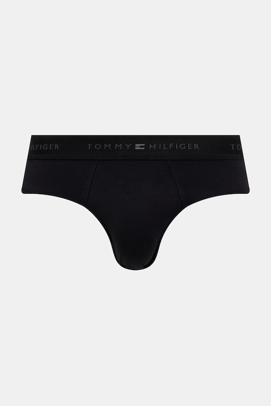 Tommy Hilfiger слипове мъжки от памук с еластан 3 броя UM0UM03769 черен SS26