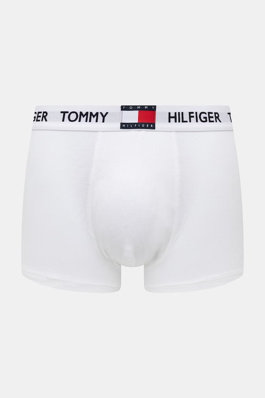 Tommy Hilfiger bokserki męskie bawełniane z elastanem 3-pack UM0UM03835 czerwony SS26