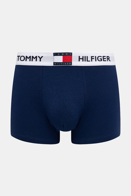 Oblečenie Tommy Hilfiger boxerky pánske bavlnené s elastanom 3-pak UM0UM03835 tmavomodrá