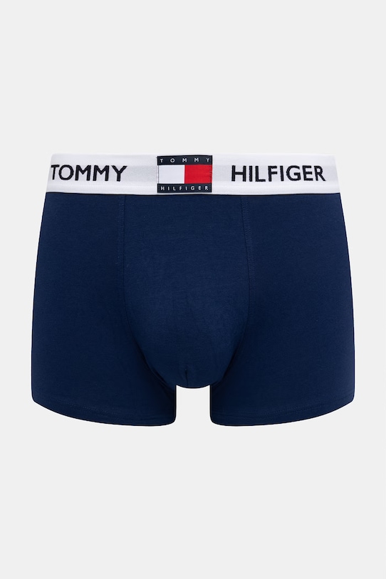 Oblečenie Tommy Hilfiger boxerky pánske bavlnené s elastanom 3-pak UM0UM03835 tmavomodrá