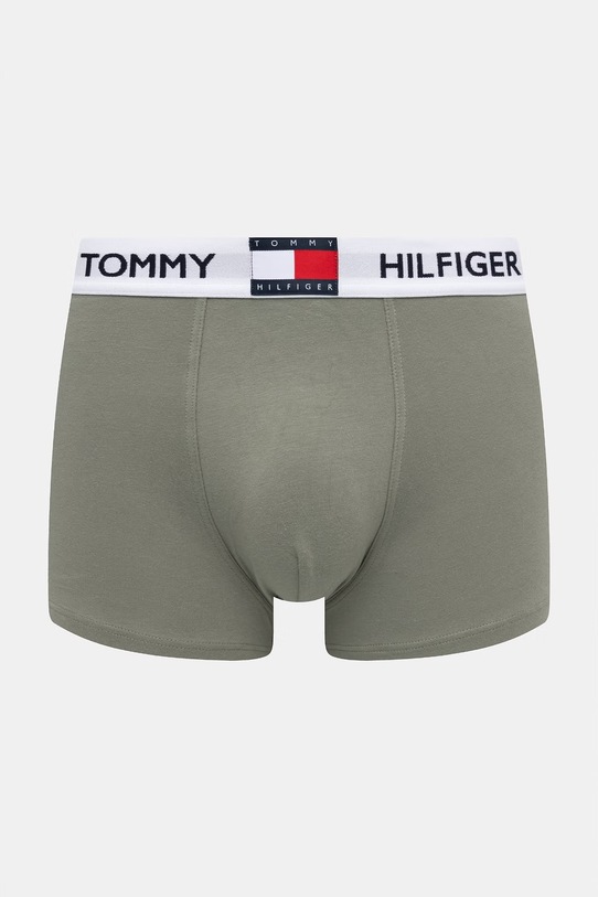Tommy Hilfiger boxerky pánske bavlnené s elastanom 3-pak tmavomodrá UM0UM03835