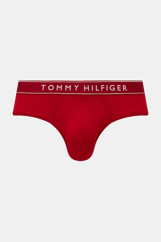 Odjeća Tommy Hilfiger slip gaće za muškarce 3-pack UM0UM03856 crvena