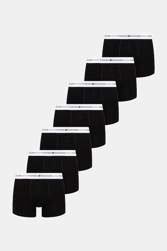 Tommy Hilfiger boxerky pánske 7-pak čierna UM0UM03873