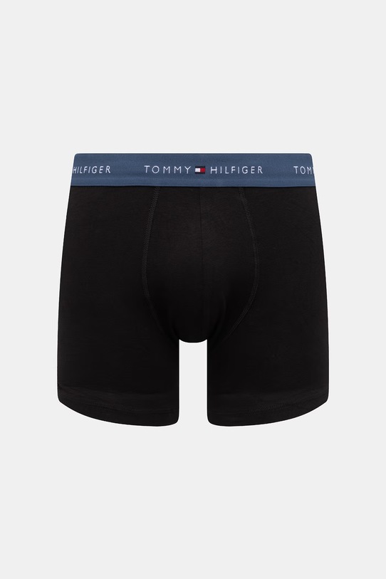 Tommy Hilfiger bokserki męskie bawełniane z elastanem 3-pack UM0UM03874 czarny SS26