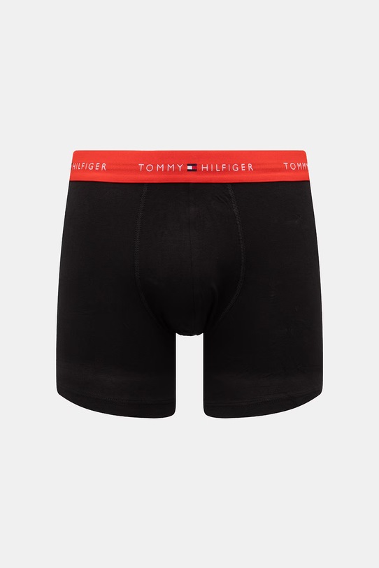 Odzież Tommy Hilfiger bokserki męskie bawełniane z elastanem 3-pack UM0UM03874 czarny