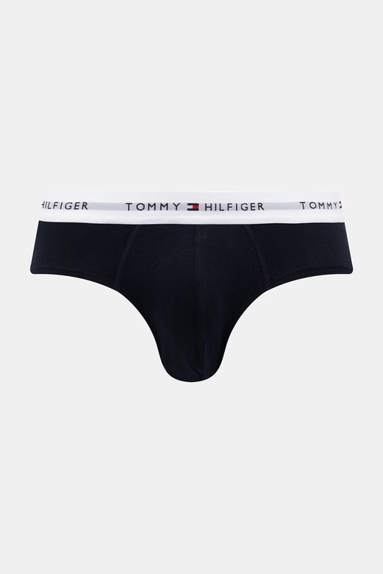 Odzież Tommy Hilfiger slipy męskie bawełniane z elastanem 3-pack UM0UM03875 czerwony