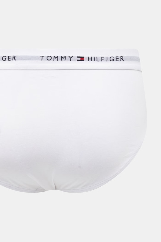 Tommy Hilfiger slipy męskie bawełniane z elastanem 3-pack UM0UM03875 czerwony