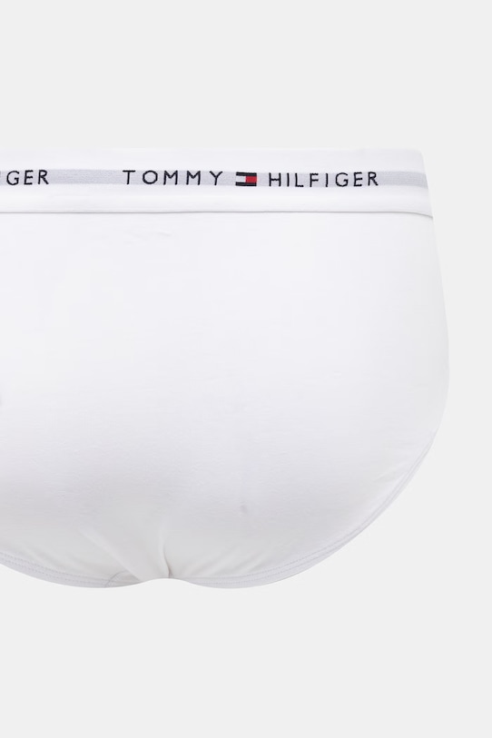 Tommy Hilfiger slipy męskie bawełniane z elastanem 3-pack UM0UM03875 czerwony