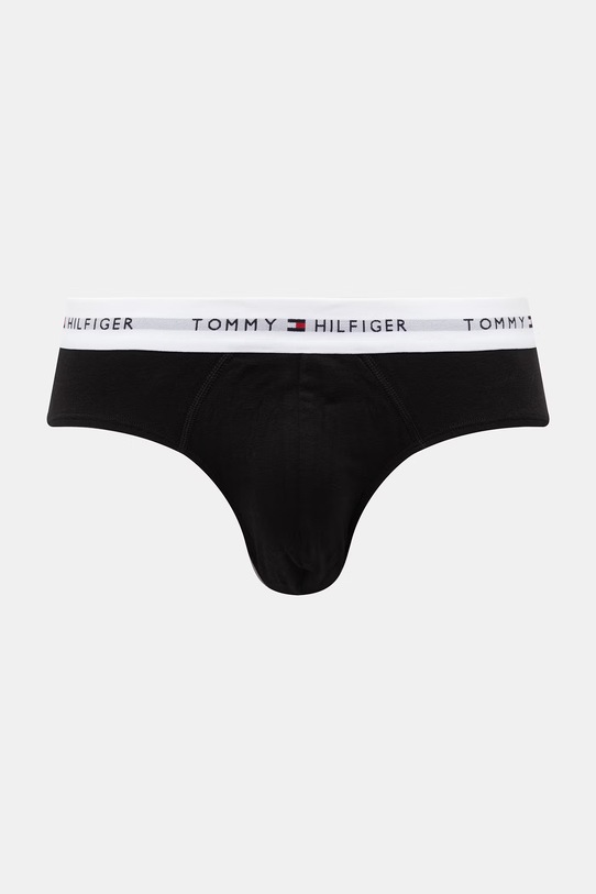 Tommy Hilfiger slipy męskie bawełniane z elastanem 3-pack UM0UM03875 niebieski SS26