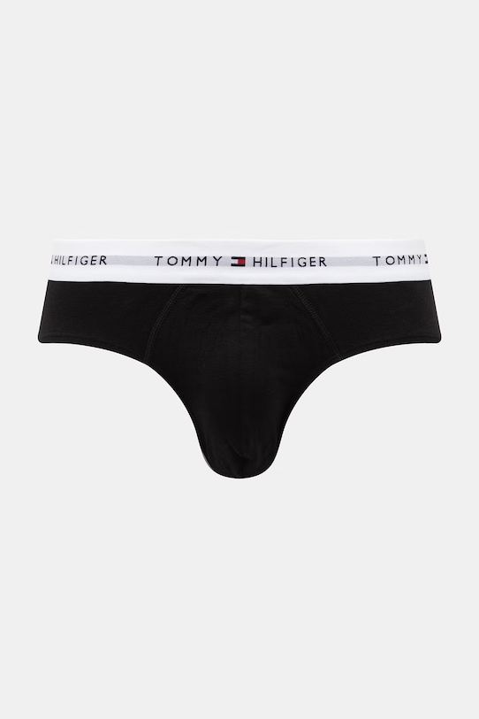 Tommy Hilfiger slipy męskie bawełniane z elastanem 3-pack UM0UM03875 niebieski SS26