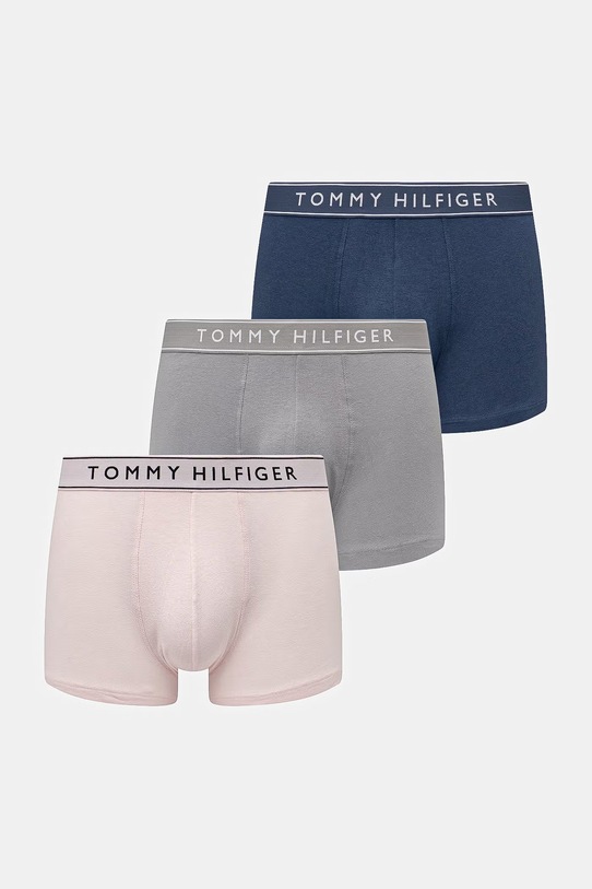 Tommy Hilfiger přiléhavé boxerky pánské 3-pack námořnická modř UM0UM03882