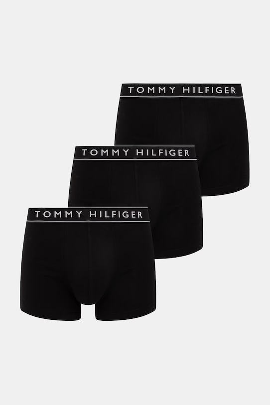 Tommy Hilfiger εφαρμοστά μποξεράκια Ανδρικά 3-pack μαύρο UM0UM03882