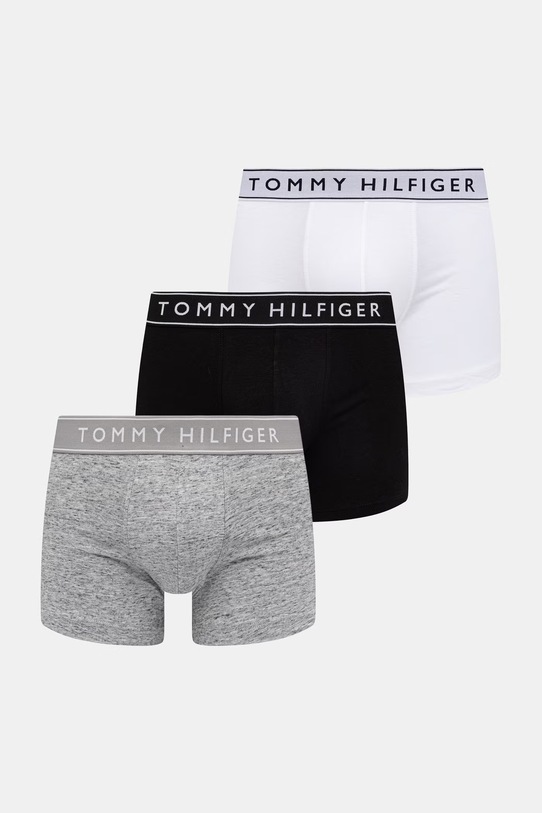 Tommy Hilfiger εφαρμοστά μποξεράκια ανδρικά 3-pack μαύρο UM0UM03882