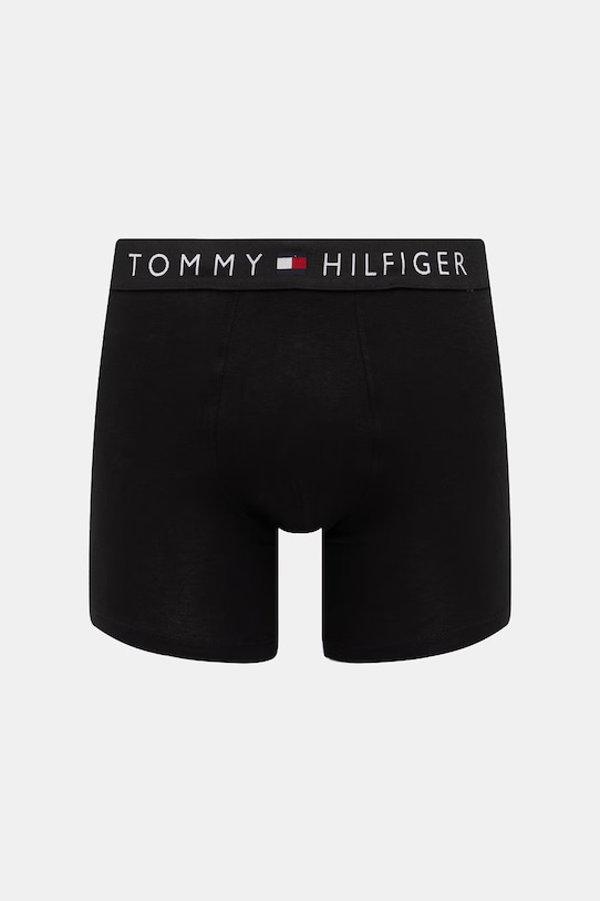 Tommy Hilfiger bokserki męskie bawełniane z elastanem 3-pack UM0UM03883 czarny SS26