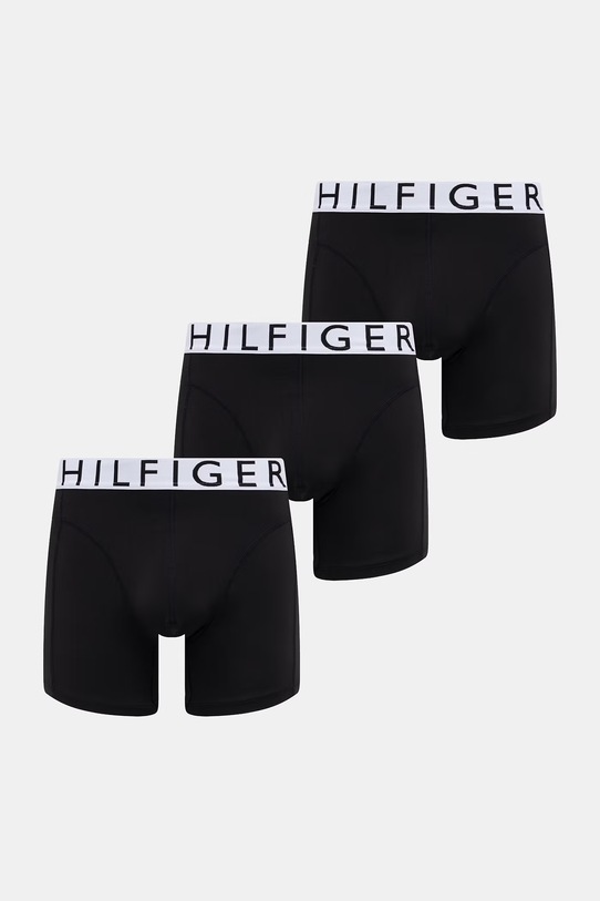 Tommy Hilfiger přiléhavé boxerky pánské 3-pack černá UM0UM03888