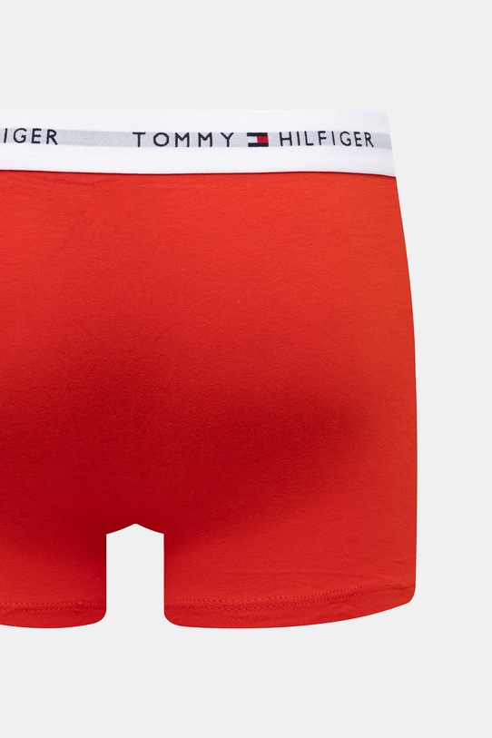 Tommy Hilfiger bokserki męskie bawełniane z elastanem 3-pack UM0UM03889 czerwony