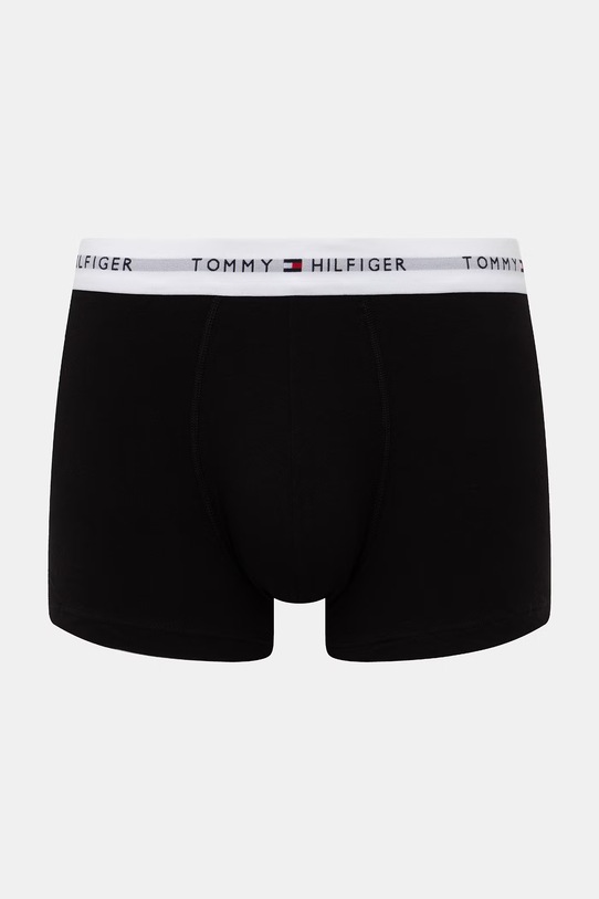 Îmbrăcăminte Tommy Hilfiger boxeri bărbați din bumbac cu elastan pachet de 3 UM0UM03889 albastru