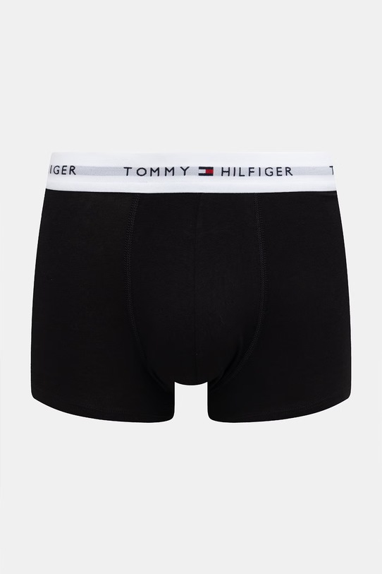 Tommy Hilfiger boxeri mulați pentru bărbați, din bumbac cu elastan pachet de 3 UM0UM03891 negru SS26