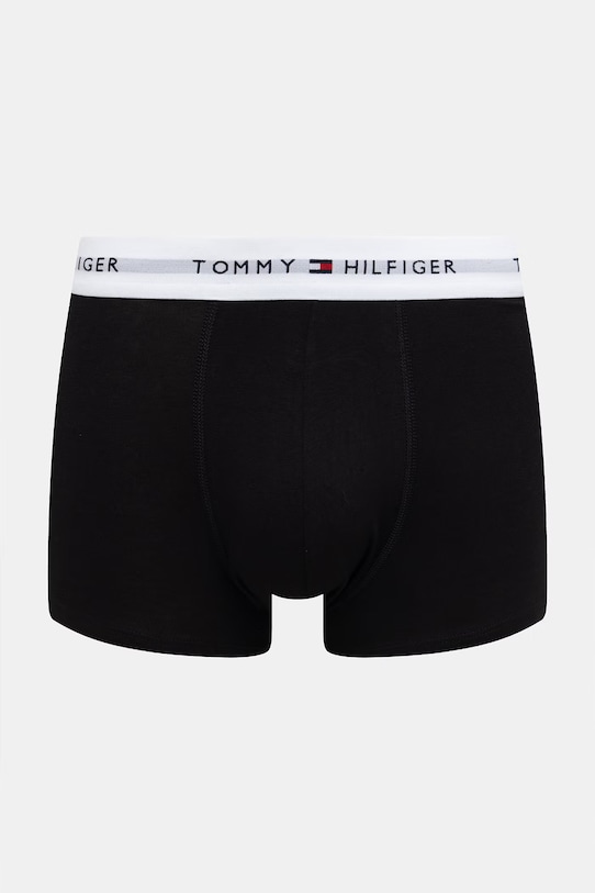 Tommy Hilfiger boxeri mulați pentru bărbați, din bumbac cu elastan pachet de 3 UM0UM03891 negru SS26