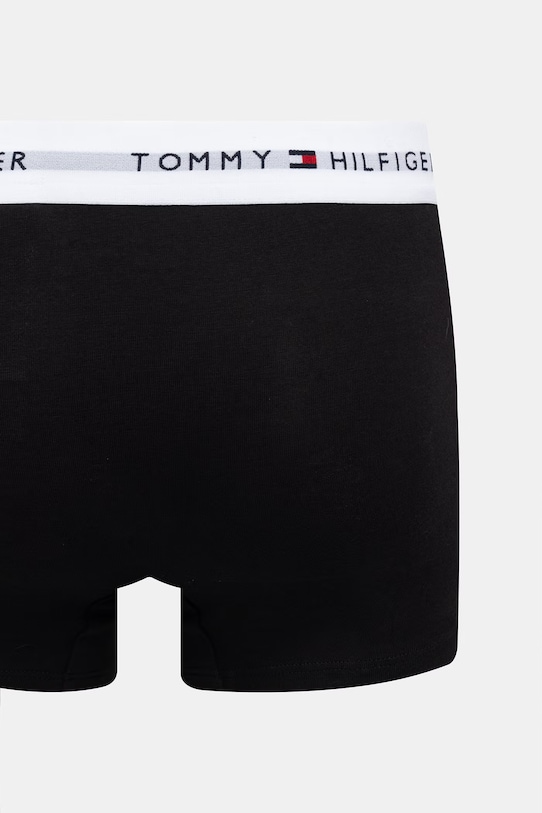 Tommy Hilfiger boxeri mulați pentru bărbați, din bumbac cu elastan pachet de 3 UM0UM03891 negru