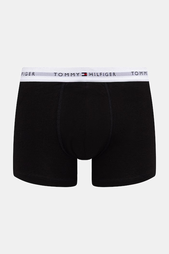 Tommy Hilfiger прилепнали мъжки боксерки от памук с еластан 5 броя UM0UM03893 черен SS26