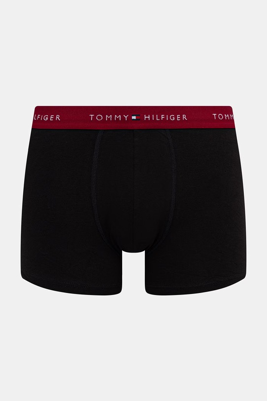 Tommy Hilfiger прилепнали мъжки боксерки от памук с еластан 5 броя UM0UM03893 черен