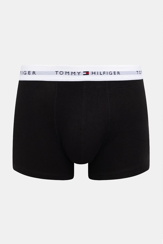 Tommy Hilfiger přiléhavé boxerky pánské bavlněné s elastanem 7-pack UM0UM03895 černá SS26
