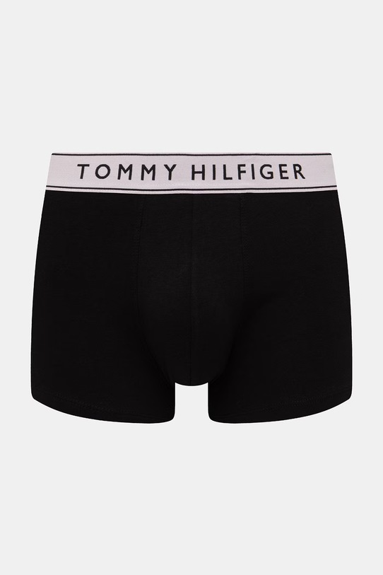 Tommy Hilfiger boksarice moške z bombažem paket 5 kosov UM0UM03899 črna SS26