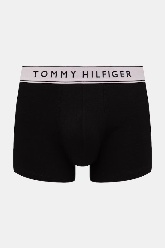 Tommy Hilfiger boksarice moške z bombažem paket 5 kosov UM0UM03899 črna SS26