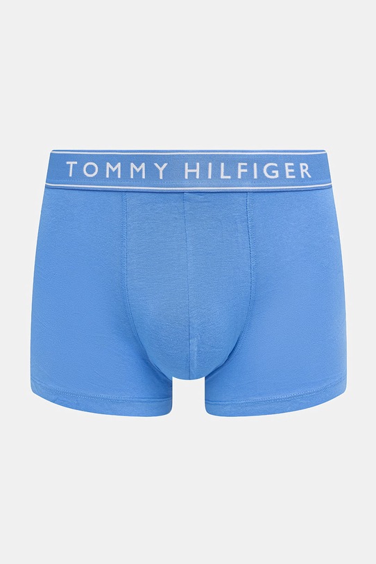 Дрехи Tommy Hilfiger прилепнали боксерки мъжки от памук с еластан 5 броя UM0UM03906 син