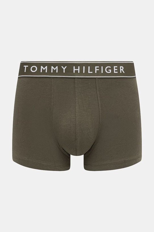 Tommy Hilfiger priliehavé boxerky pánske bavlnené s elastanom 5-pak UM0UM03906 modrá