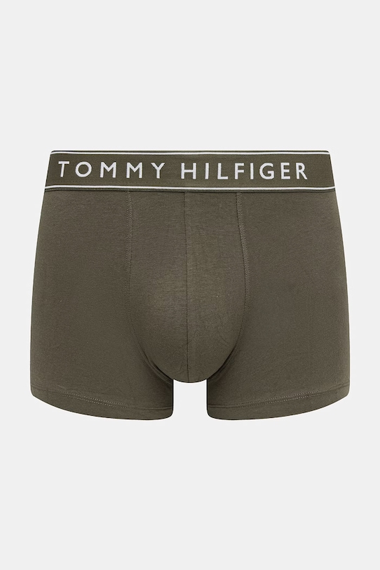 Tommy Hilfiger прилепнали боксерки мъжки от памук с еластан 5 броя UM0UM03906 син