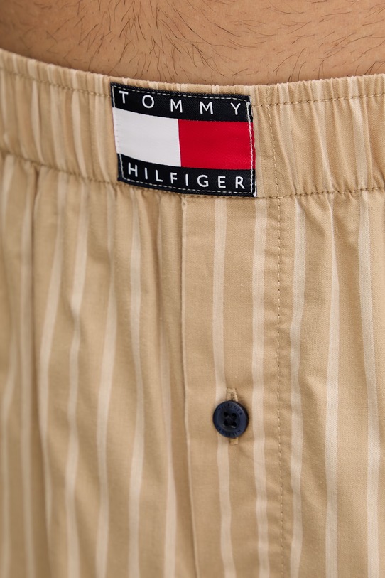 Tommy Hilfiger bokserki męskie bawełniane beżowy UM0UM03904